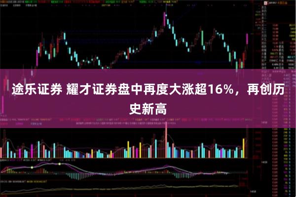 途乐证券 耀才证券盘中再度大涨超16%，再创历史新高