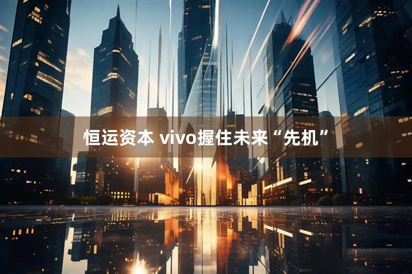 恒运资本 vivo握住未来“先机”